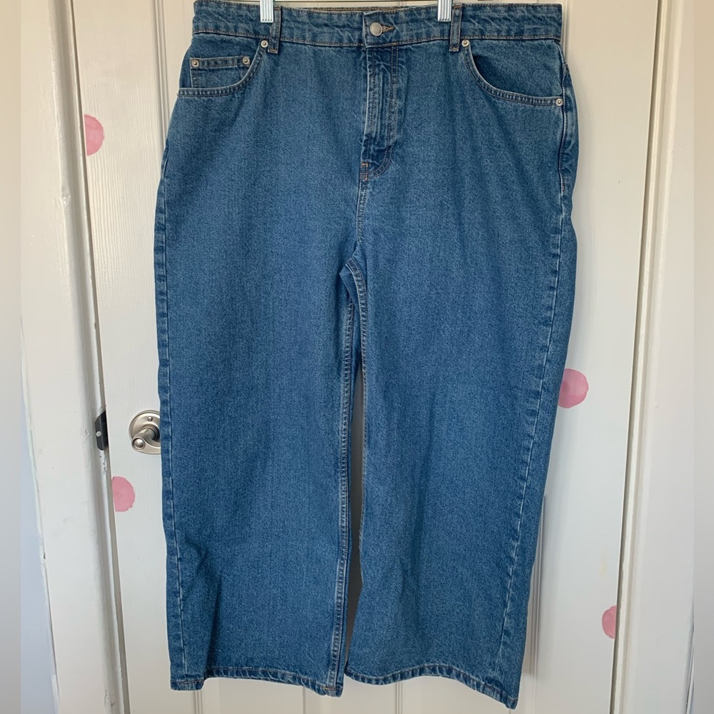 ASOS wide leg jeans